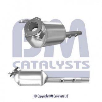 Фільтр сажовий Renault Megane/Scenic 1.9/2.0dCi 03- (Euro 4) BM CATALYSTS BM11233