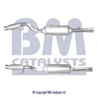 Фільтр сажевий Citroen Jumpy/Peugeot Expert 2.0HDi 09- (Euro 5) BM CATALYSTS BM11247H