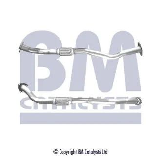 Вихлопна труба передн NISSAN NAVARA, PICK UP 2.5D 11.01- BM CATALYSTS BM50144