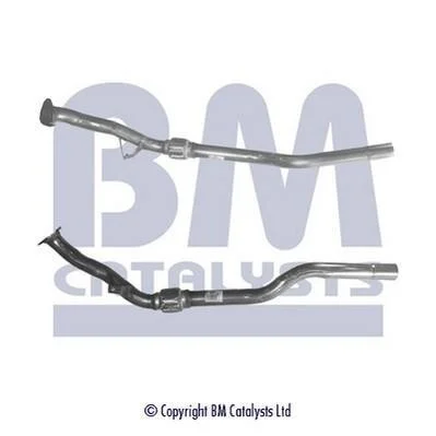 Вихлопна труба передн AUDI A6 C5 SKODA SUPERB I VW PASSAT B5.5 1.8/2.0 01.97-03.08 BM CATALYSTS BM50201 (фото 1)