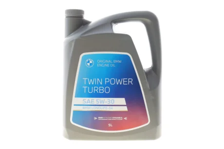 Олива 5W30 Twin Power Turbo (5L) (C3/SN/ Longlife-04) BMW 83215B65F02