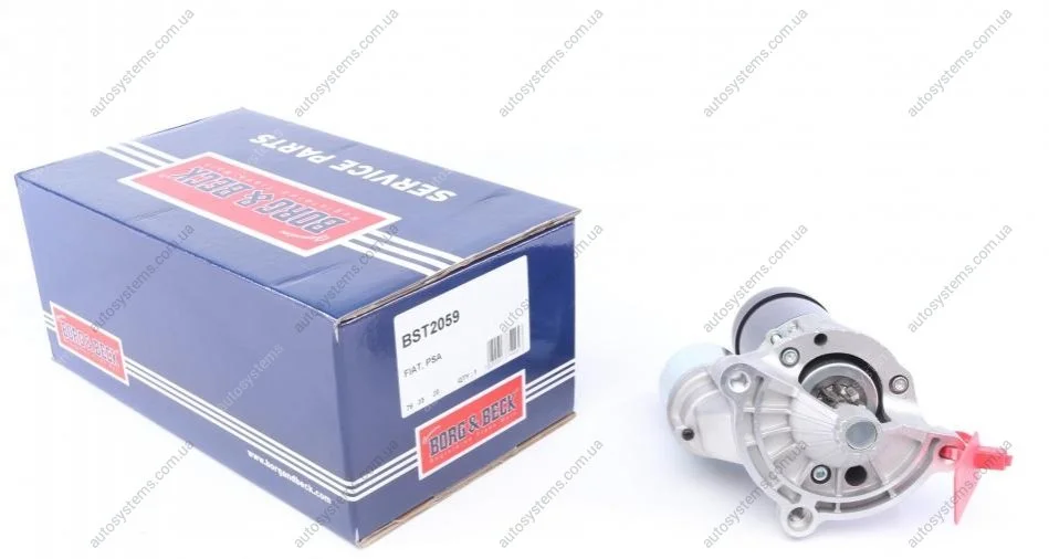 Стартер Citroen Berlingo/Fiat Ducato/Peugeot Boxer 2.0i 94- (1.4kw) (z=9) BORG & BECK BST2059 (фото 1)
