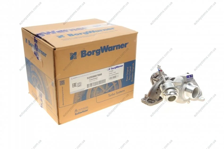 Турбіна Citroen Berlingo 1.6HDI BorgWarner 5435 988 7000 (фото 1)