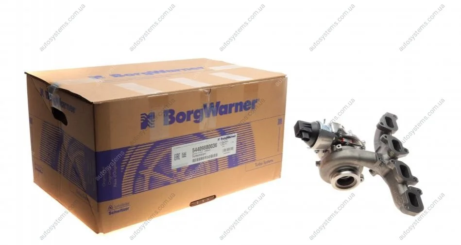 Турбіна VW Caddy III/IV 2.0TDI 10- BorgWarner 54409880036 (фото 1)