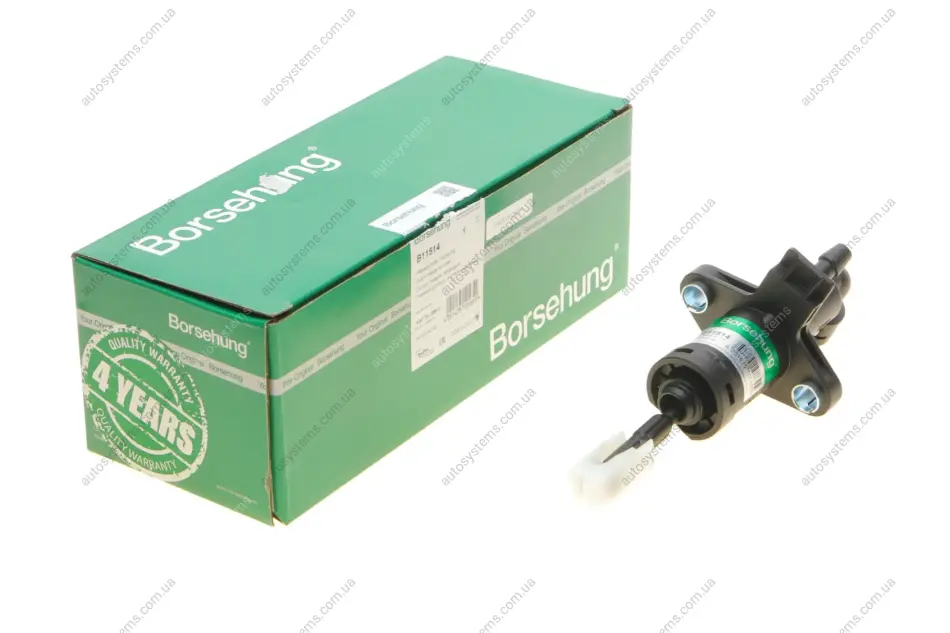 Циліндр зчеплення (головний) Seat Cordoba/Ibiza 02-09/Skoda Fabia 99-14/Roomster 06-15/VW Polo 01-12 Borsehung B11514 (фото 1)