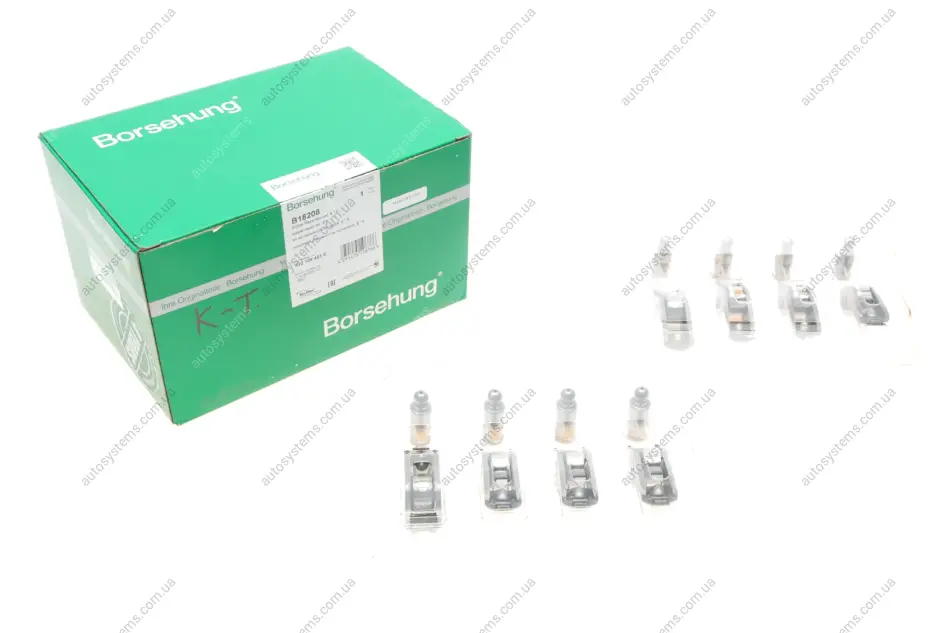 Коромисло клапана + гідрокомпенсатор VW Caddy III 1.6 BiFuel 04-/VW T5/T6 2.0TSI 11- (к-кт 8шт)(OE VAG) Borsehung B18208 (фото 1)