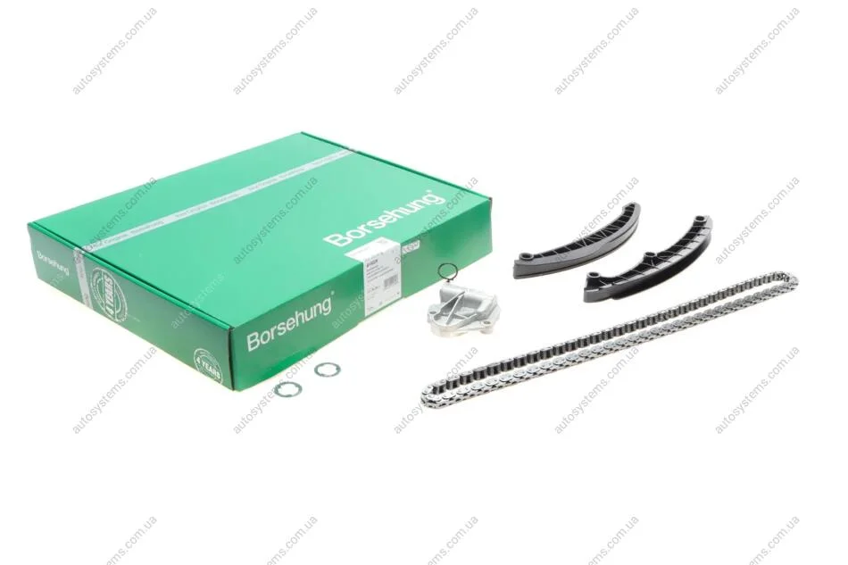 Комплект ланцюга ГРМ Seat Ibiza IV/Toledo IV 1.2 08-15/Skoda Fabia/Rapid 1.2 07-14 (AZQ,BME,BZG,CGPB,CGPA) Borsehung B19229 (фото 1)