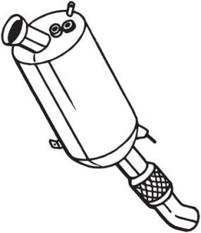 Фильтр сажевый DPF BOSAL 097-329