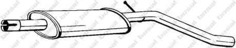 Резонатор глушителя BOSAL 148-005