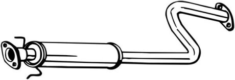 Резонатор глушителя BOSAL 278-111