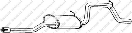 Глушитель, задняя часть BOSAL 281-519