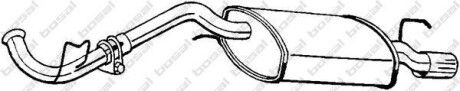 Глушитель, задняя часть BOSAL 282-511
