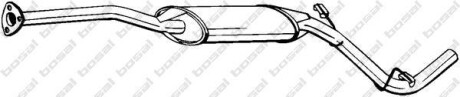 Резонатор глушителя BOSAL 282-755