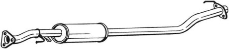 Резонатор глушителя BOSAL 284-447