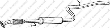 Резонатор глушителя BOSAL 287-419