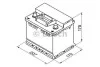 Акумуляторна батарея 41Ah/360A (207x175x175/+R/B13) знято з постачання BOSCH 0 092 S30 010 (фото 8)