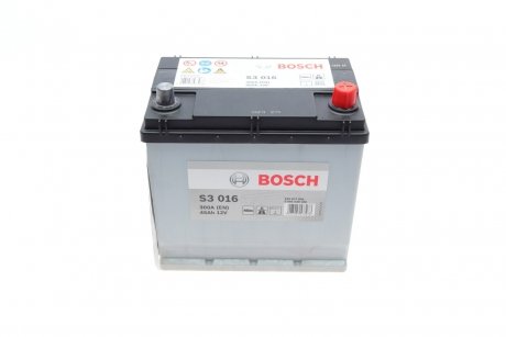 Акумуляторна батарея 45Ah/300A (219x135x222/+R/B01) Азія BOSCH 0 092 S30 160 (фото 1)