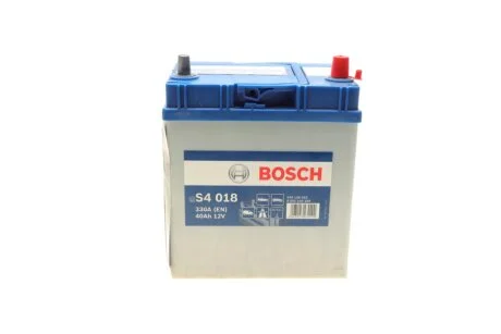 Акумуляторна батарея 40Ah/330A (187x127x227/+R/B00) BOSCH 0 092 S40 180
