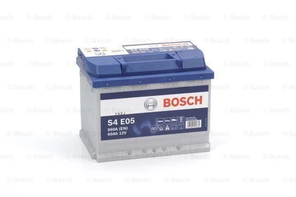 Аккумулятор Bosch 12В 60Ач 560А(EN) R+ BOSCH 0 092 S4E 050 (фото 1)