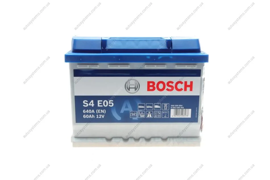 Аккумулятор BOSCH 0 092 S4E 051 (фото 1)