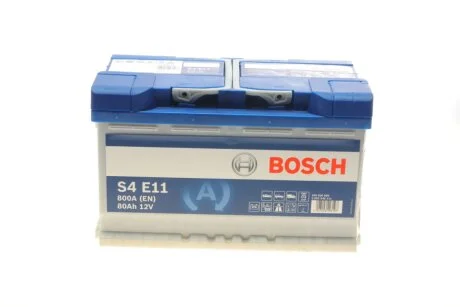 Акумуляторна батарея 80Ah/720A (315x175x190/+R/B13) (Start-Stop EFB) BOSCH 0 092 S4E 111