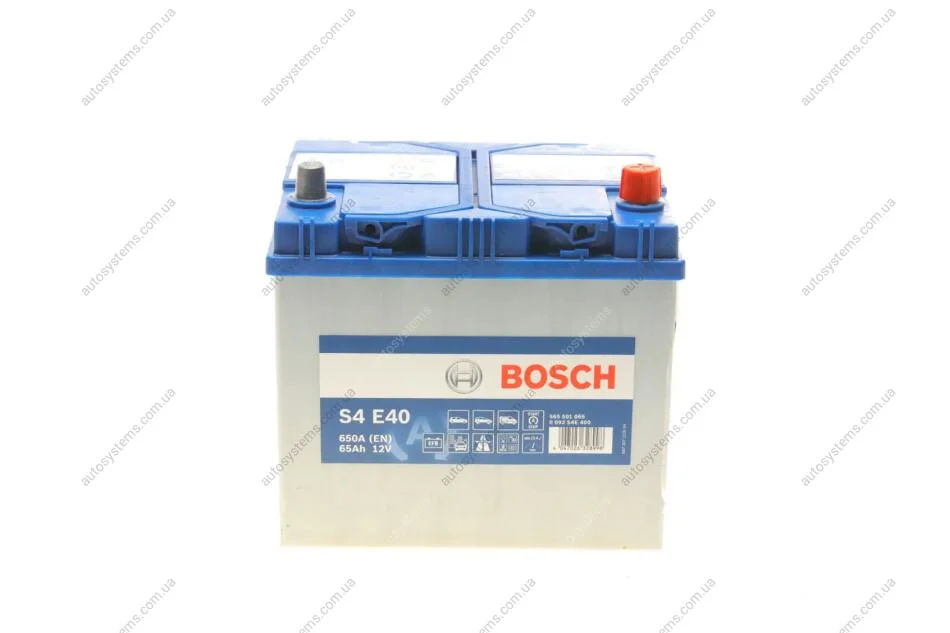 Аккумулятор BOSCH 0 092 S4E 400 (фото 1)