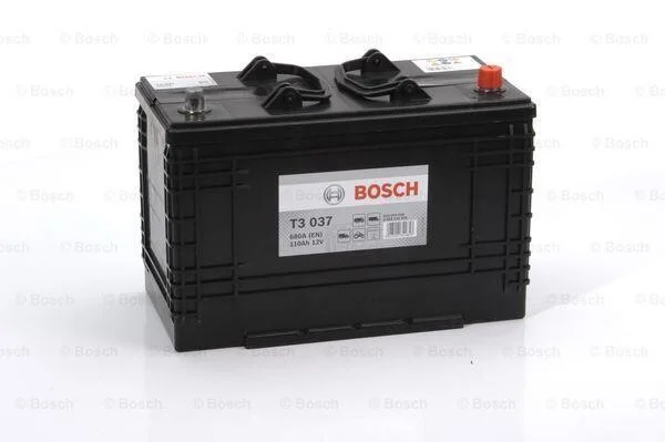 Аккумулятор Bosch 12В 110Ач 680А(EN) R+ BOSCH 0 092 T30 370 (фото 1)
