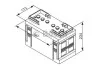 Аккумулятор Bosch 12В 110Ач 680А(EN) R+ BOSCH 0 092 T30 370 (фото 6)