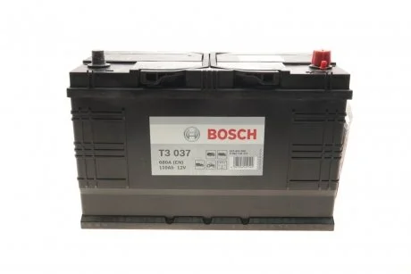 Акумуляторна батарея 110Ah/680A (346x173x236/+R/B01) BOSCH 0 092 T30 371