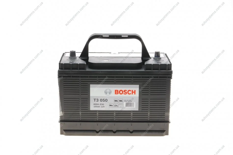 Акумуляторна батарея 105Ah/800A (329x174x237/+L/B01) BOSCH 0 092 T30 500 (фото 1)