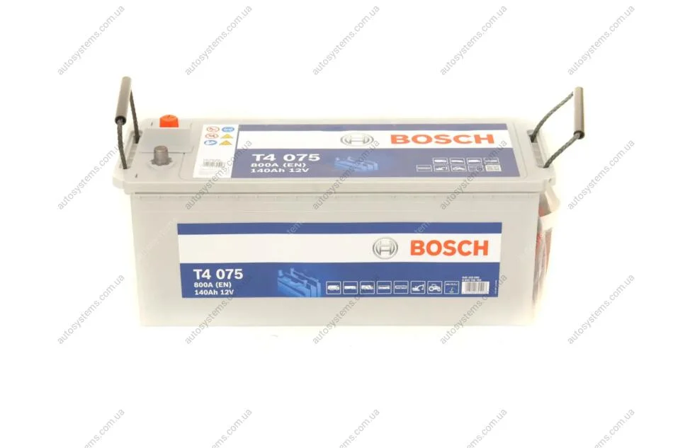 Акумуляторна батарея 140Ah/800A (513x188x223/+L) BOSCH 0 092 T40 750 (фото 1)