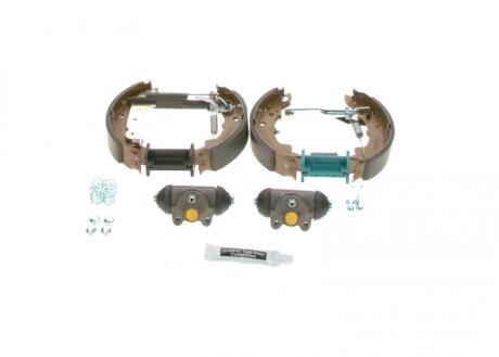Колодки тормозные барабанные, комплект BOSCH 0 204 114 512