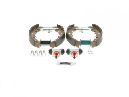 Колодки тормозные барабанные, комплект BOSCH 0 204 114 668
