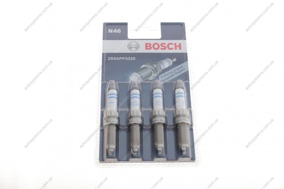 Свічка запалювання (к-кт 4шт) Citroen C3/C4/Peugeot 3008/308/5008/Partner 1.2PureTech 16- BOSCH 0 242 145 804 (фото 1)
