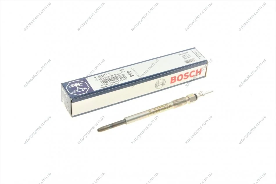 Свічки накалу/свічки нагріву BOSCH 0 250 204 002 (фото 1)