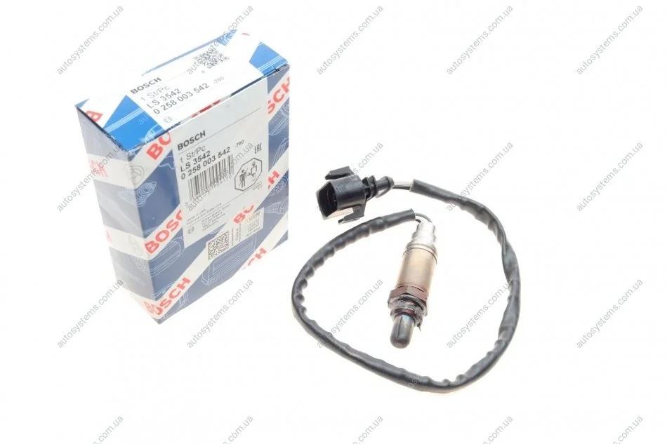 Лямбда зонд VW Caddy/Golf/Passat 1.4-1.6 04-15 BOSCH 0 258 003 542 (фото 1)