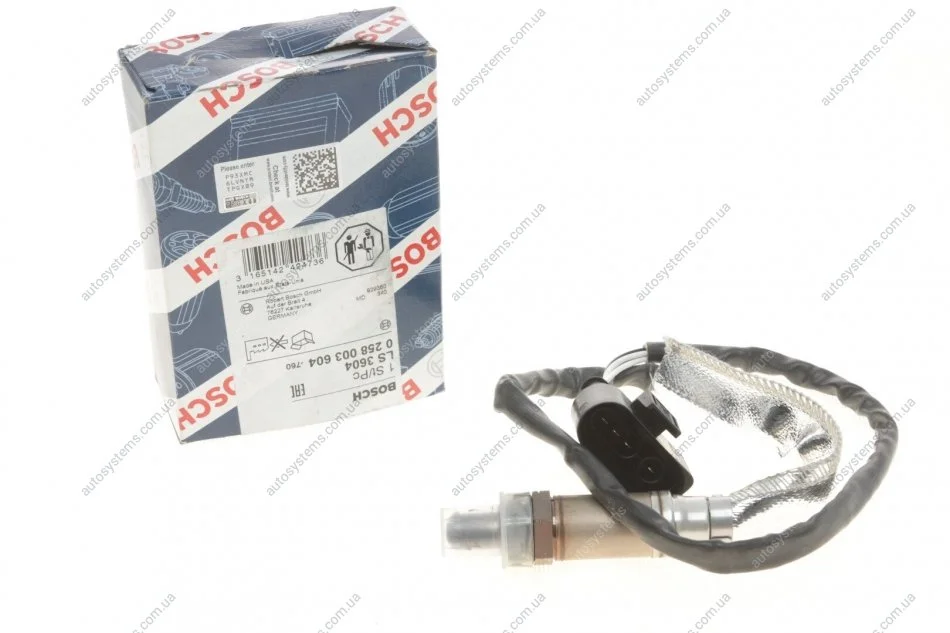 Лямбда зонд VW Golf III/IV/Passat B3/B4 1.6 94-02 BOSCH 0 258 003 604 (фото 1)