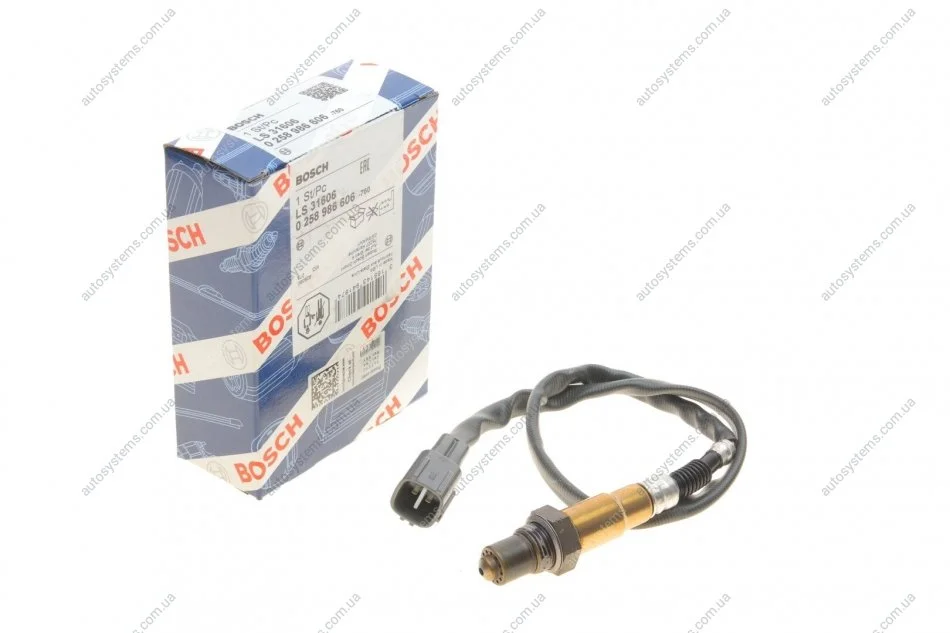 Лямбда зонд Toyota Camry/Yaris/Land Cruiser 1.5-5.7 03- BOSCH 0 258 986 606 (фото 1)