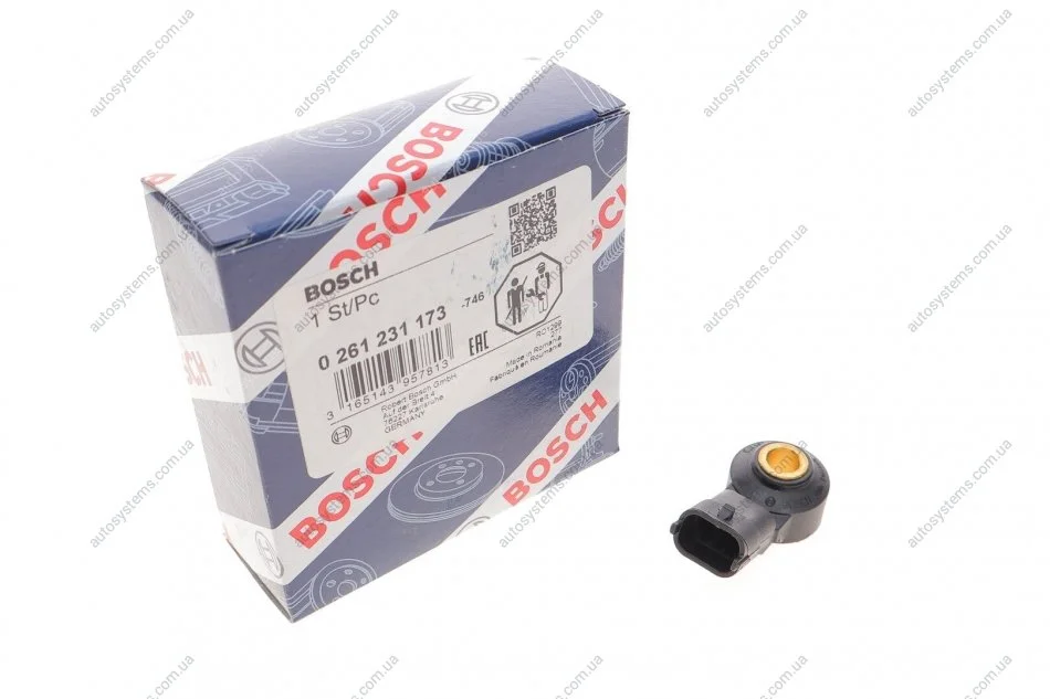 Датчик детонации BOSCH 0 261 231 173 (фото 1)