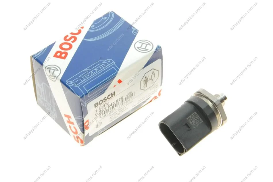Датчик тиску палива VW Caddy/Touran 2.0EcoFuel 06-15 BOSCH 0 261 545 026 (фото 1)