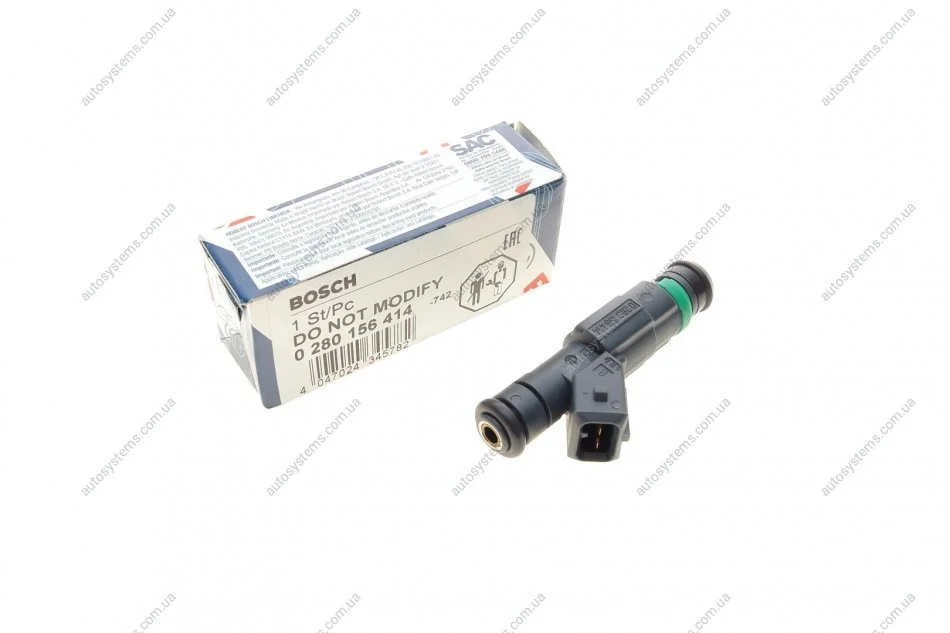 Форсунка бензинова BOSCH 0 280 156 414 (фото 1)