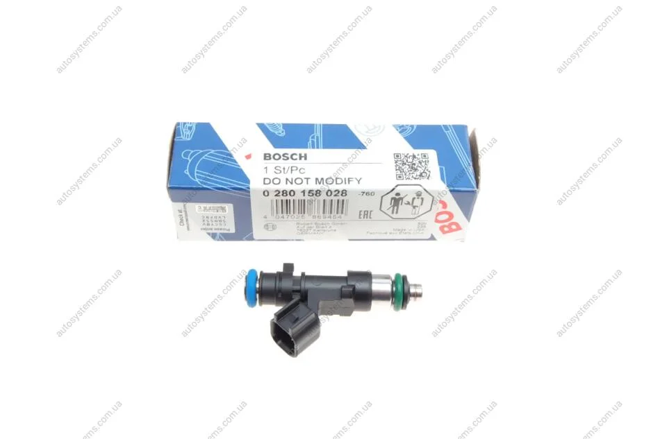 Форсунка бензинова BOSCH 0 280 158 028 (фото 1)