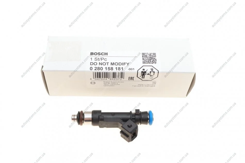 Форсунка бензинова BOSCH 0 280 158 181 (фото 1)