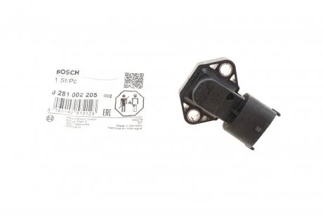Датчик тиску наддува Fiat Ducato/Iveco Daily III 2.5D/2.8D 98- BOSCH 0 281 002 205