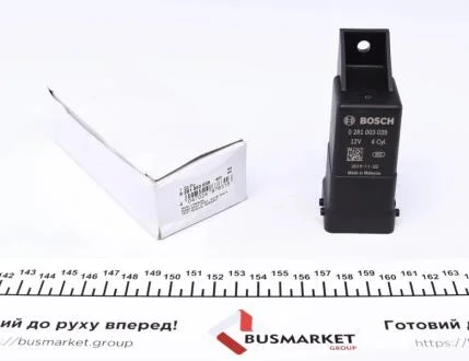 Контроллер / реле свічок накал BOSCH 0 281 003 039