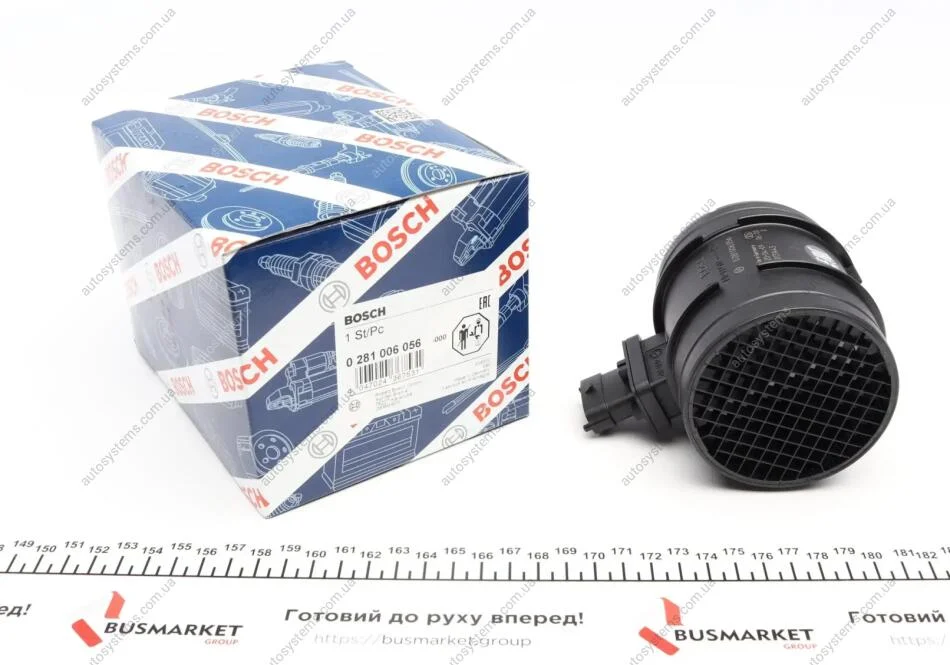 Витратомір повітря Fiat Ducato/Iveco Daily 06- BOSCH 0 281 006 056 (фото 1)