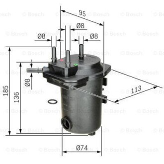 Топливный фильтр BOSCH 0 450 907 009