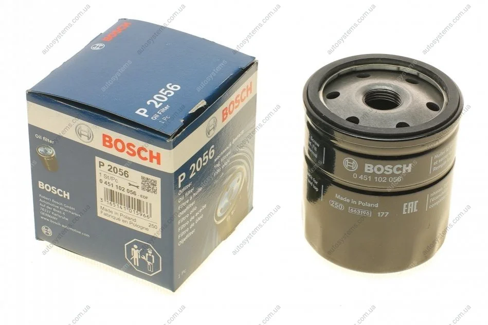 Фильтр масляний BOSCH 0 451 102 056 (фото 1)