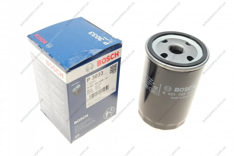 Фильтр масляный BOSCH 0 451 103 033 (фото 1)