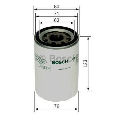 Масляный фильтр BOSCH 0 451 103 074 (фото 1)